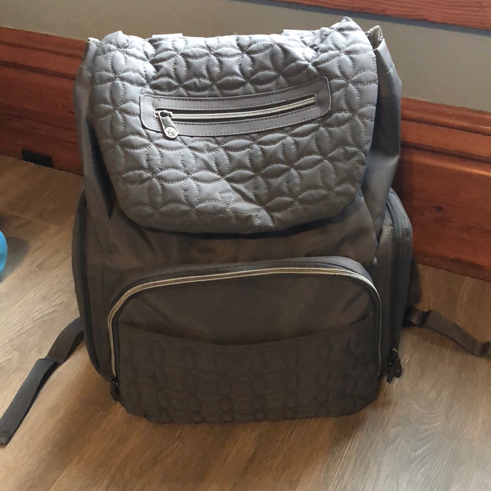 Fischer Price Hayden Quilted Diaper Backpack
